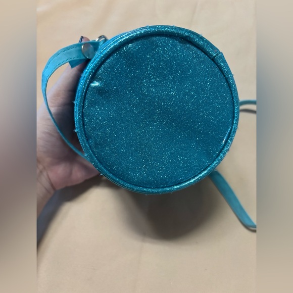 Cupcake Bag Purse Girls Blue Glitter Sprinkles Crossbody Claire’s - Picture 11 of 16